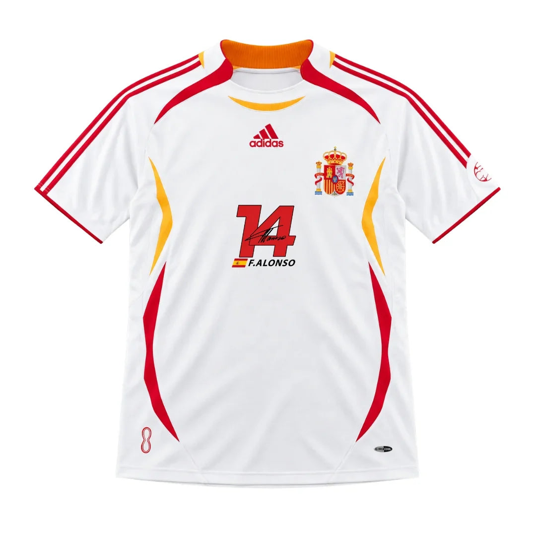 Fernando Alonso x Spain Retro